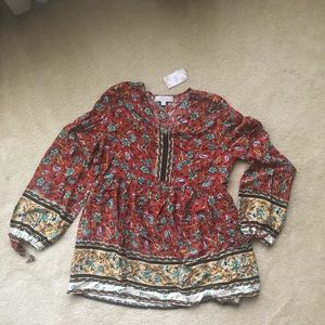 Suzanne Betro Weekend top. NWT.